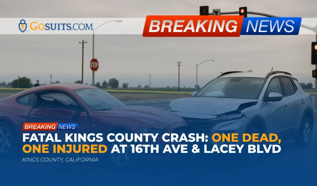 Fatal Kings County Crash: One Dead, One Injured at 16th Ave & Lacey Blvd