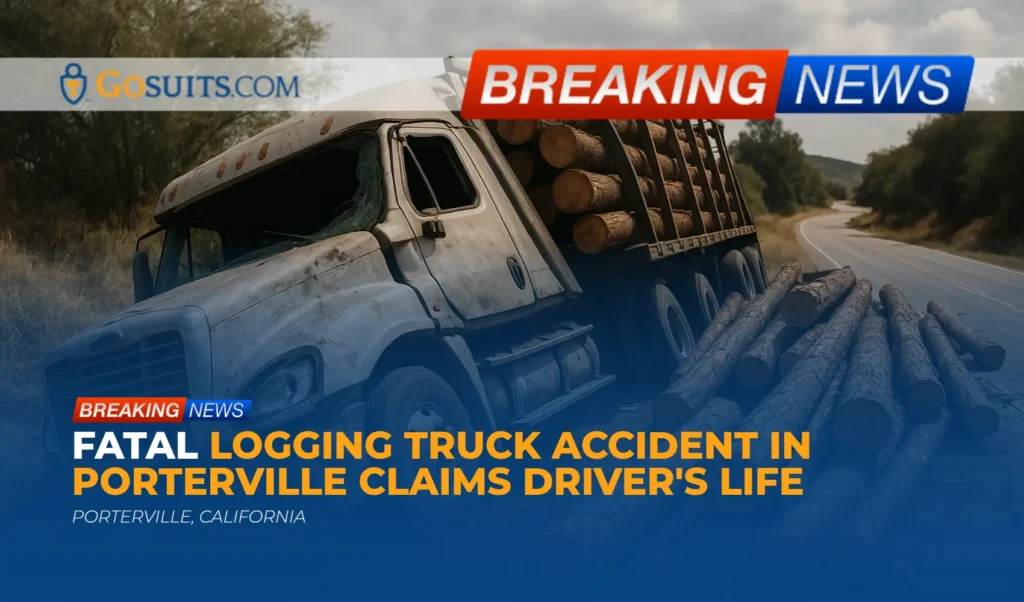 Fatal Logging Truck Accident in Porterville Claims Driver's Life