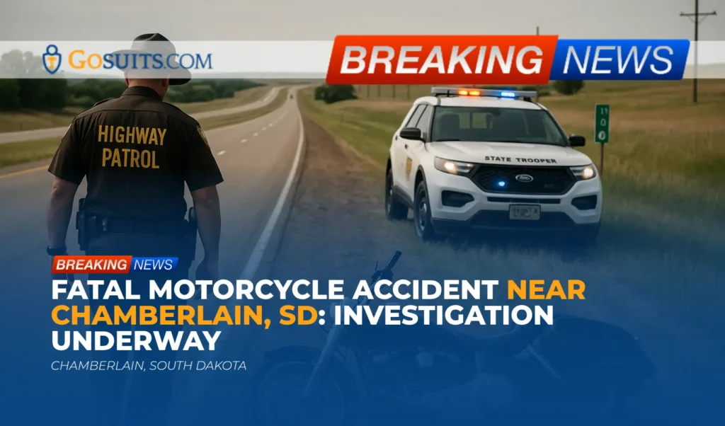 Fatal Motorcycle Accident Near Chamberlain, SD: Investigation Underway
