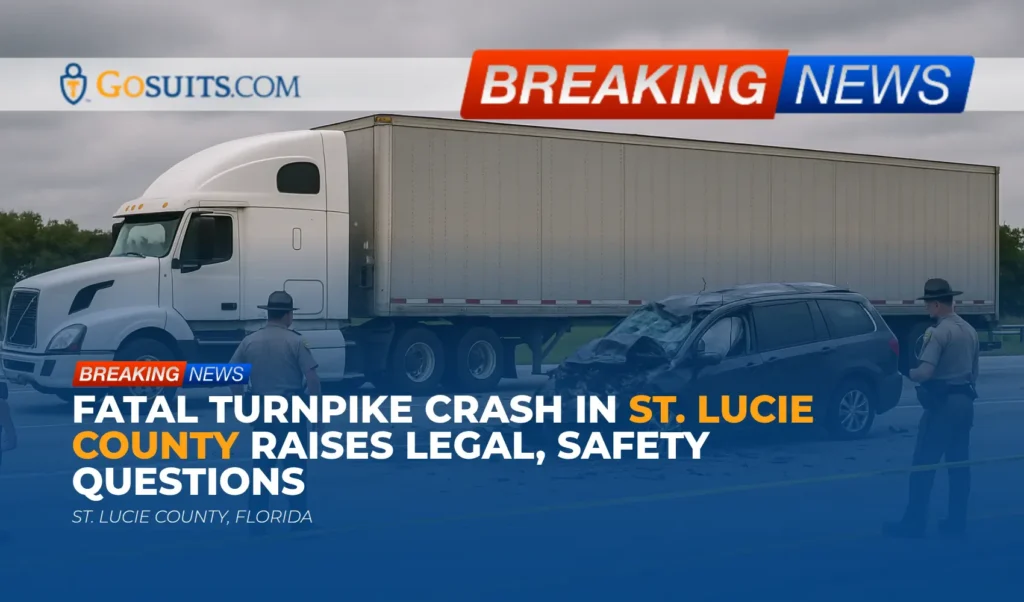 Fatal Turnpike Crash in St. Lucie County Raises Legal, Safety Questions