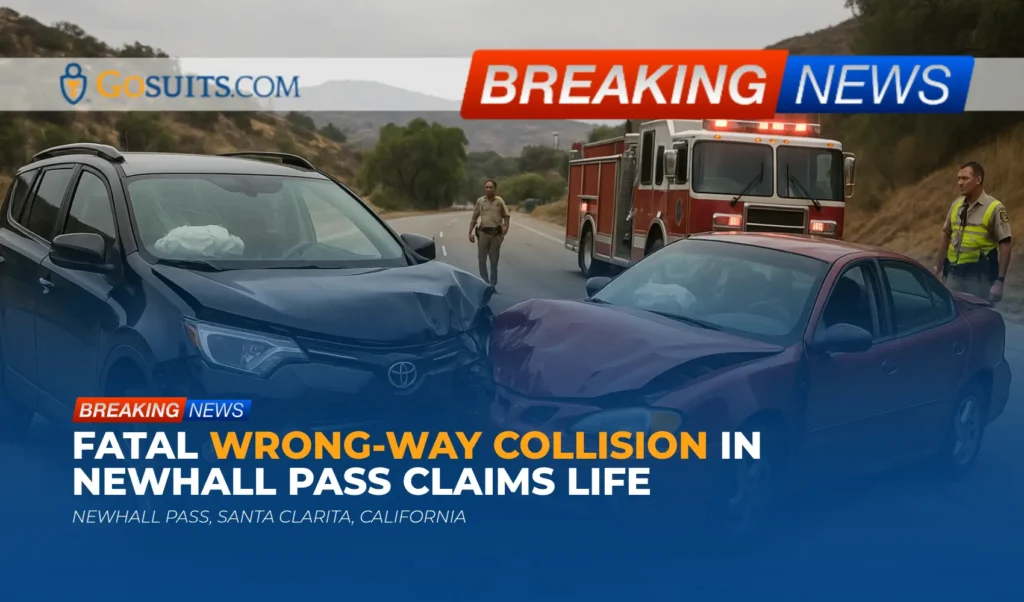 Fatal Wrong-Way Collision in Newhall Pass Claims Life