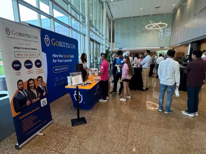 Gosuits Recption Booth