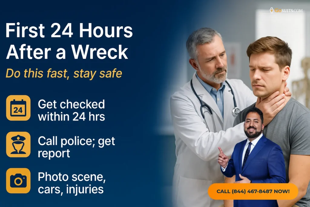 How to File a GEICO Accident Claim | GoSuits Infographic