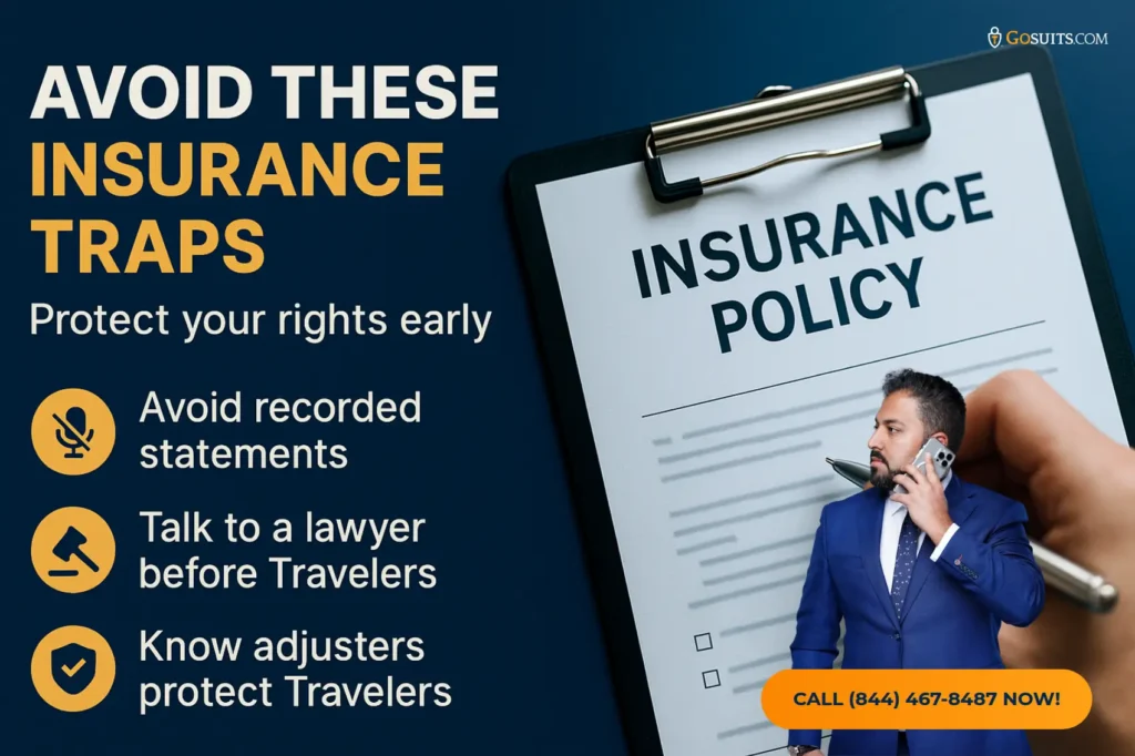 How to File a Travelers Accident Claim | GoSuits Infographic