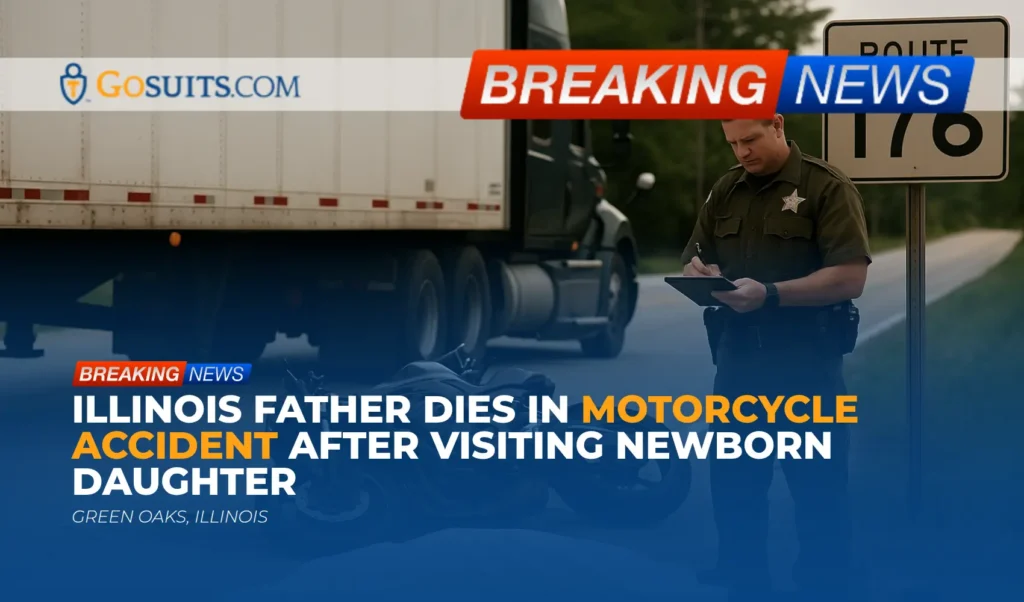 Illinois Father Dies in Motorcycle Accident After Visiting Newborn Daughter