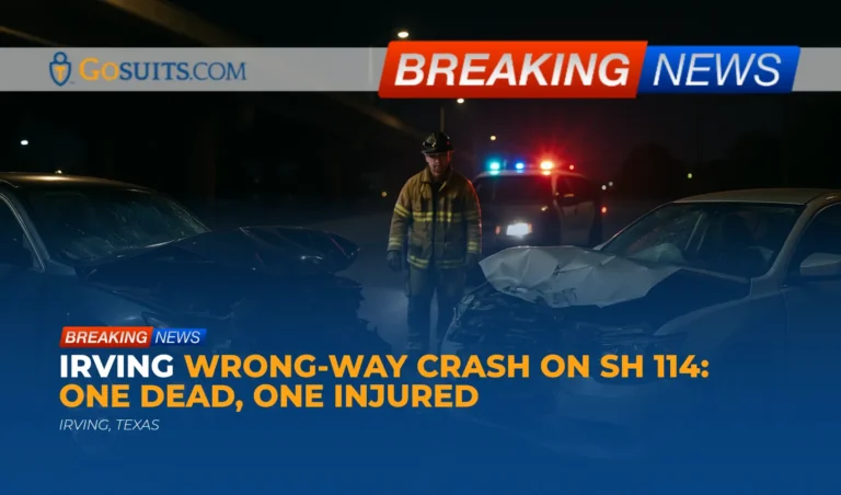Irving Wrong-Way Crash on SH 114: One Dead, One Injured