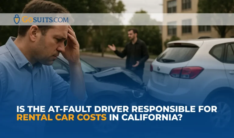 Is the At-Fault Driver Responsible for Rental Car Costs in California?