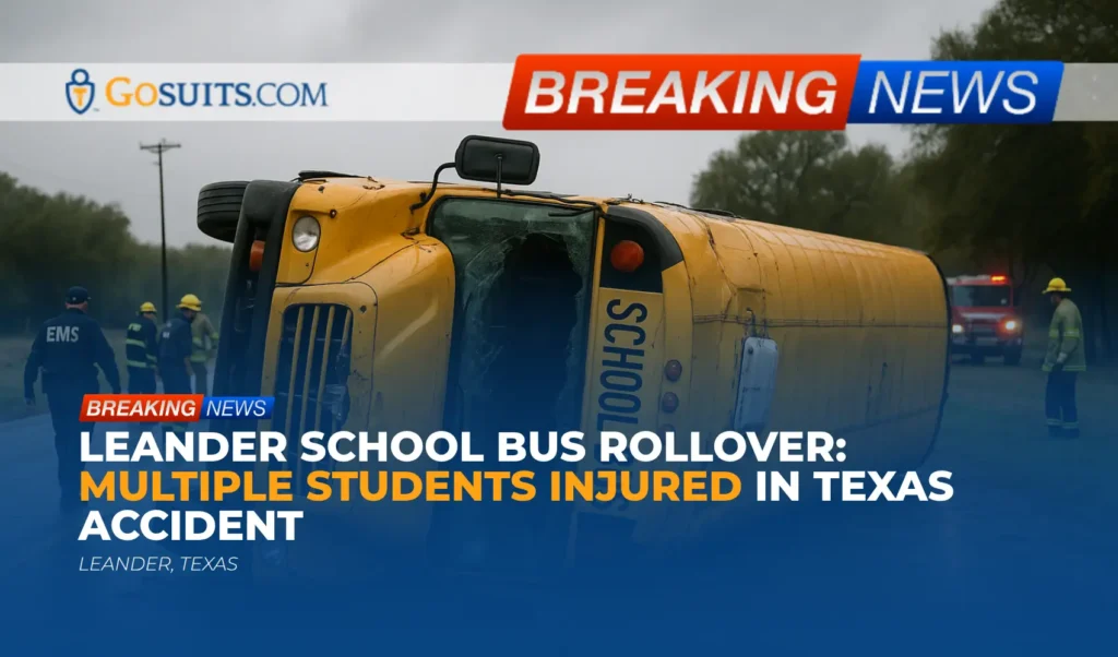 Leander School Bus Rollover: Multiple Students Injured in Texas Accident