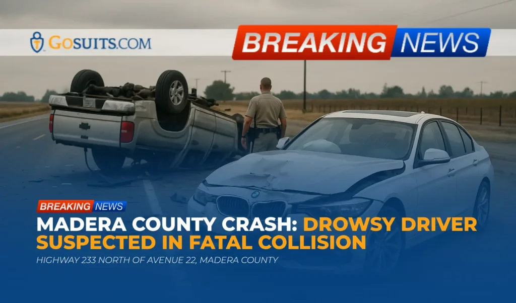 Madera County Crash: Drowsy Driver Suspected in Fatal Collision