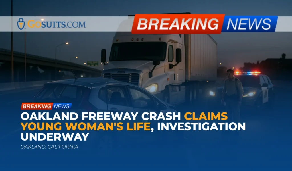 Oakland Freeway Crash Claims Young Woman's Life, Investigation Underway