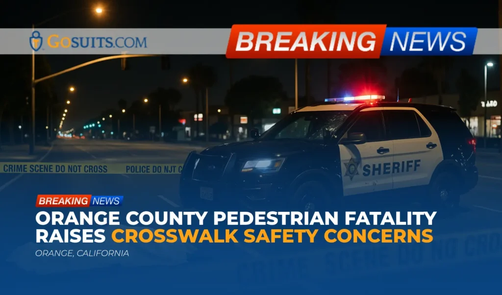 Orange County Pedestrian Fatality Raises Crosswalk Safety Concerns