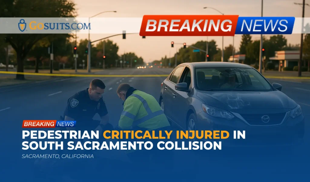 Pedestrian Critically Injured in South Sacramento Collision
