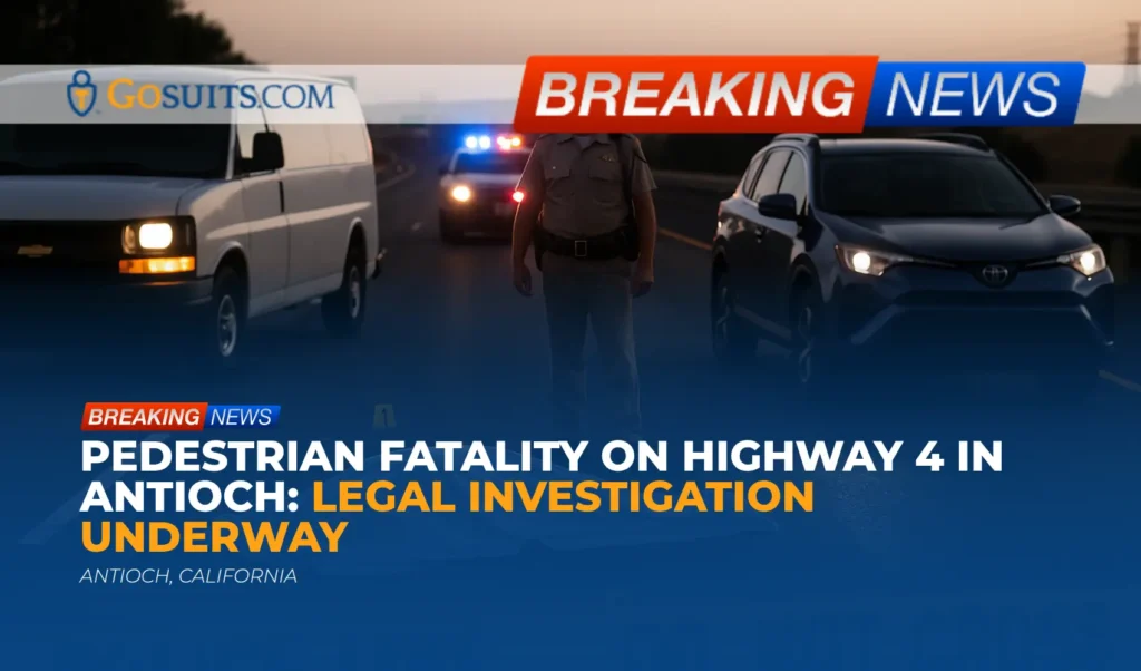Pedestrian Fatality on Highway 4 in Antioch: Legal Investigation Underway