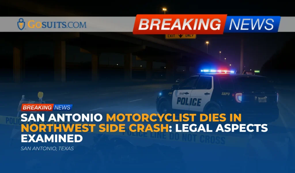 San Antonio Motorcyclist Dies in Northwest Side Crash: Legal Aspects Examined