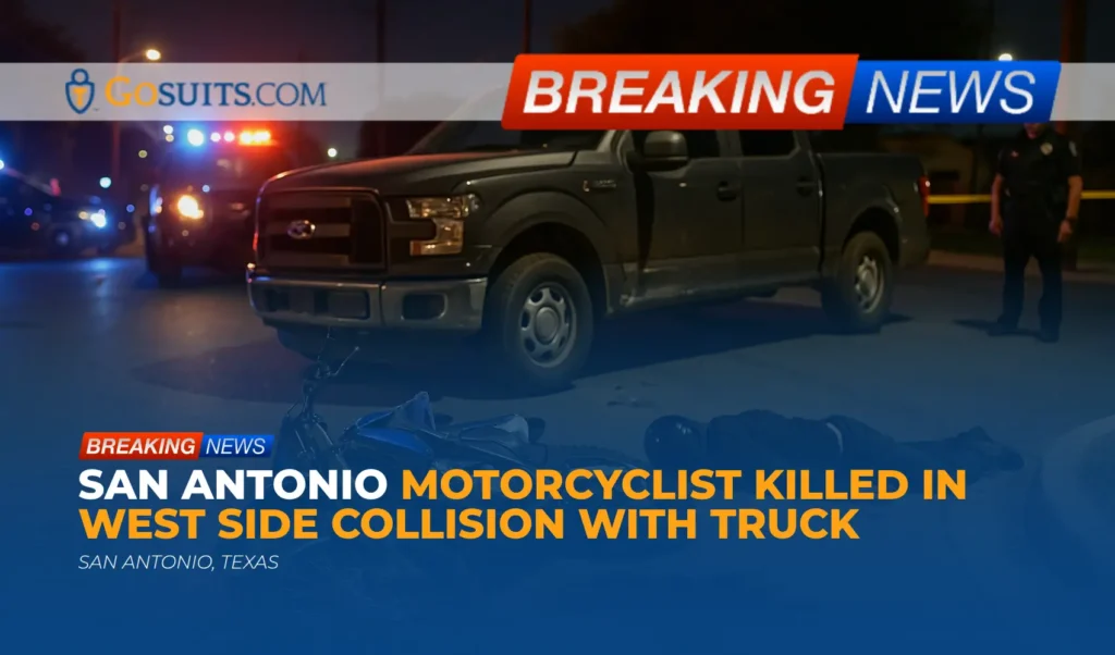 San Antonio Motorcyclist Killed in West Side Collision with Truck