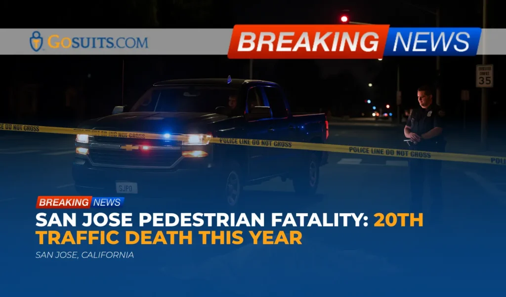 San Jose Pedestrian Fatality: 20th Traffic Death This Year
