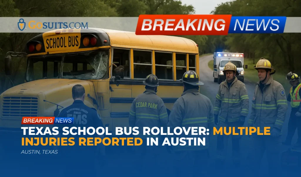 Texas School Bus Rollover: Multiple Injuries Reported in Austin