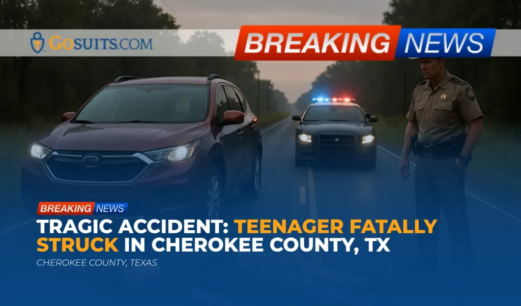Tragic Accident: Teenager Fatally Struck in Cherokee County, TX