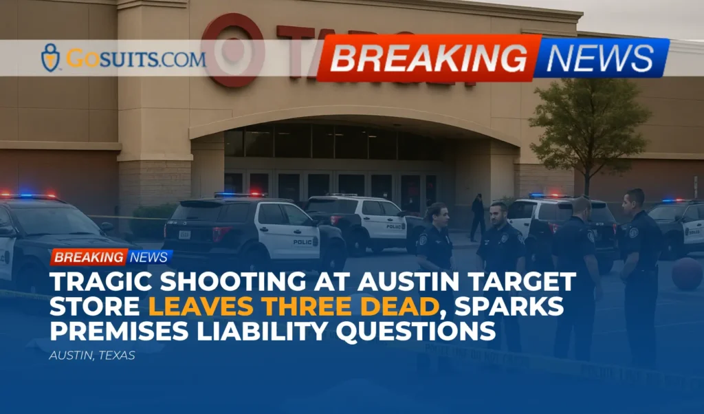 Tragic Shooting at Austin Target Store Leaves Three Dead, Sparks Premises Liability Questions