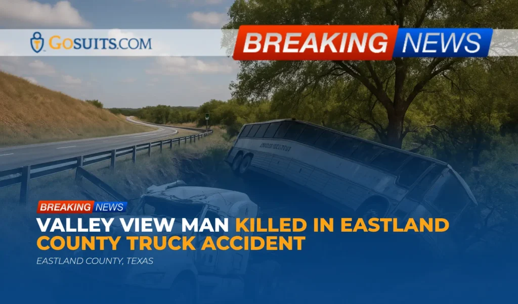 Valley View Man Killed in Eastland County Truck Accident