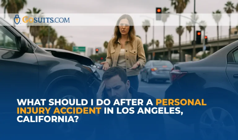 What Should I Do After a Personal Injury Accident in Los Angeles, California?