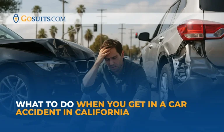 What to Do When You Get in a Car Accident in California