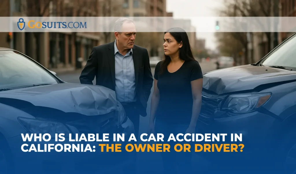 Who Is Liable in a Car Accident in California: The Owner or Driver?