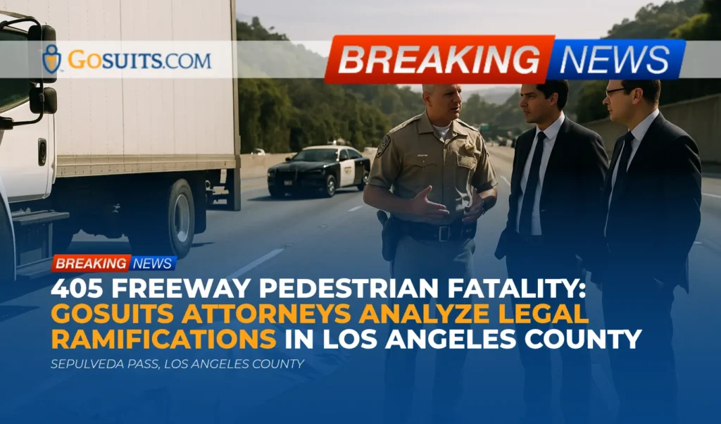 405 Freeway Pedestrian Fatality: Gosuits Attorneys Analyze Legal Ramifications in Los Angeles County