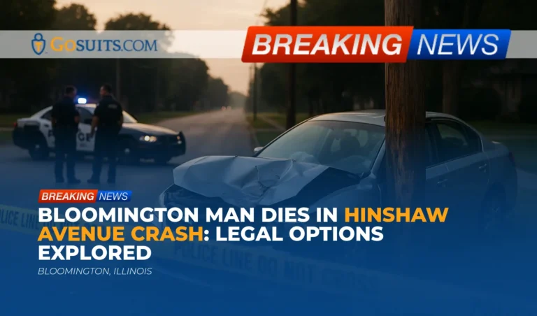 Bloomington Man Dies in Hinshaw Avenue Crash: Legal Options Explored
