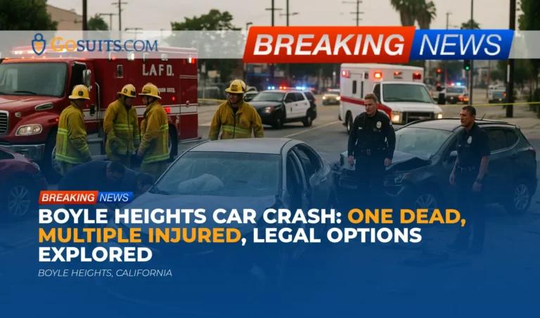 Boyle Heights Car Crash: One Dead, Multiple Injured, Legal Options Explored