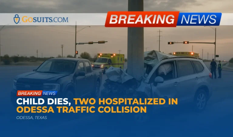 Child Dies, Two Hospitalized in Odessa Traffic Collision