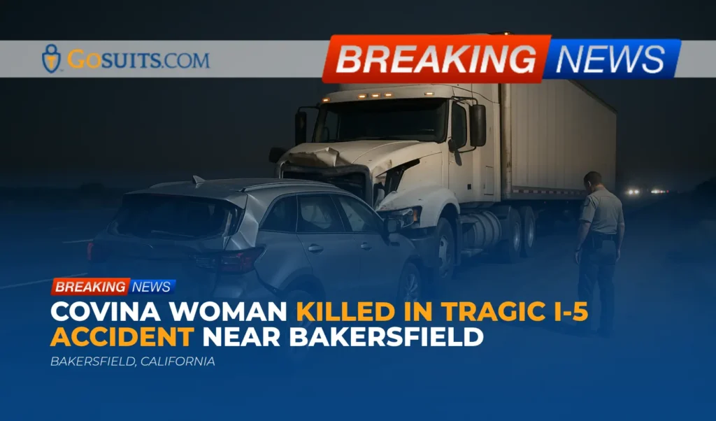 Covina Woman Killed in Tragic I-5 Accident Near Bakersfield