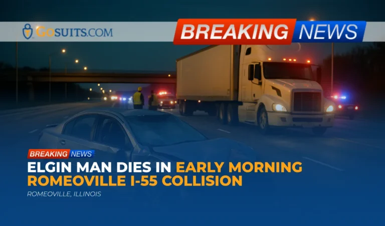 Elgin Man Dies in Early Morning Romeoville I-55 Collision