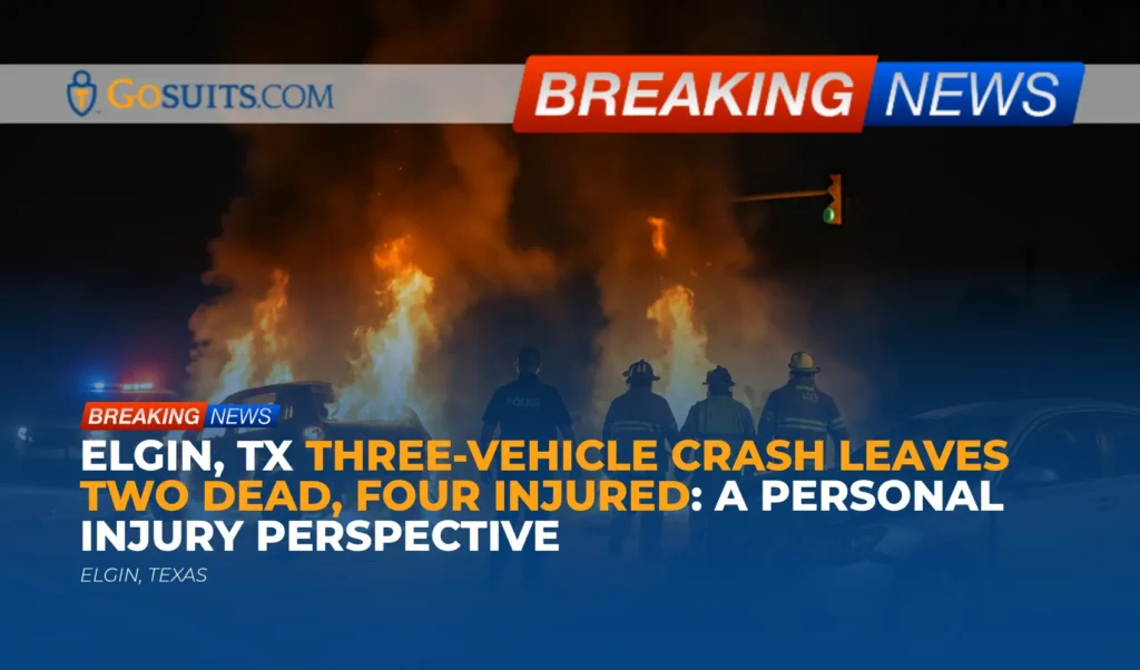 Elgin, TX Three-Vehicle Crash Leaves Two Dead, Four Injured: A Personal Injury Perspective