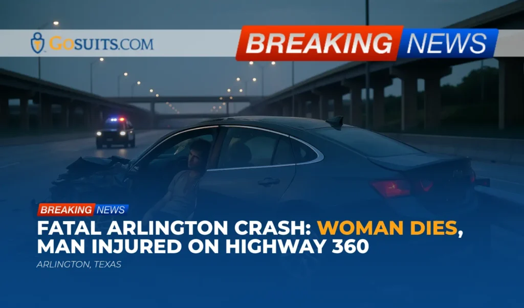 Fatal Arlington Crash: Woman Dies, Man Injured on Highway 360