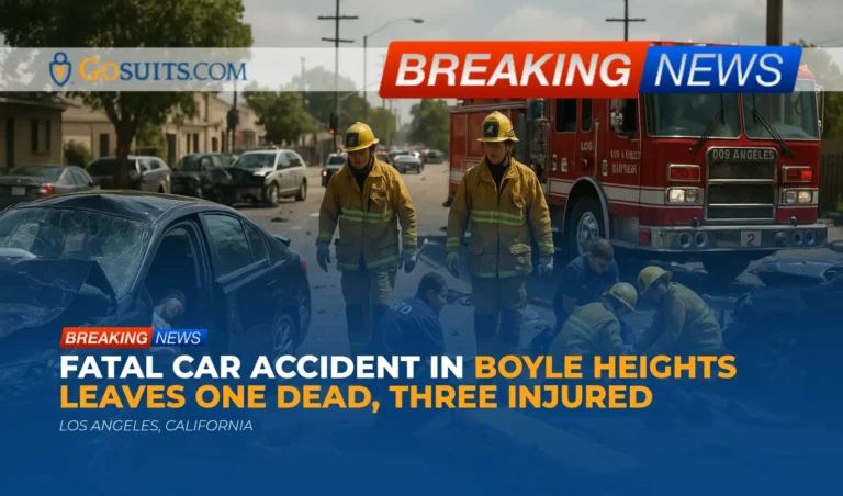 Fatal Car Accident in Boyle Heights Leaves One Dead, Three Injured