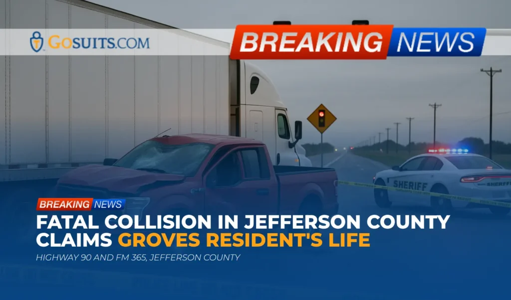 Fatal Collision in Jefferson County Claims Groves Resident's Life