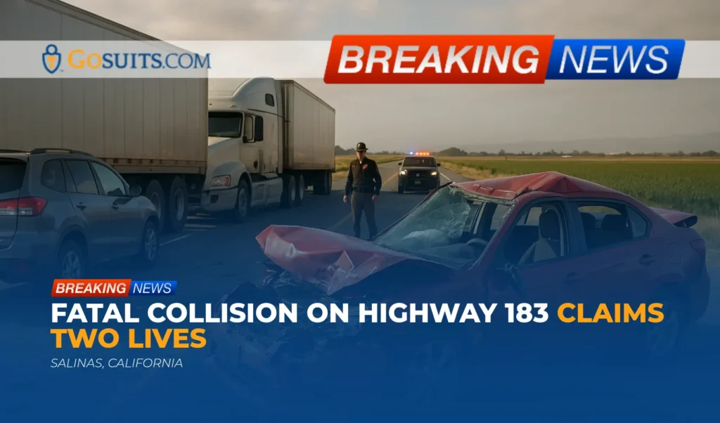 Fatal Collision on Highway 183 Outside Salinas Claims Two Lives