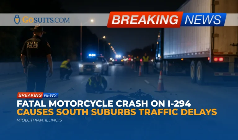 Fatal Motorcycle Crash on I-294 Causes South Suburbs Traffic Delays