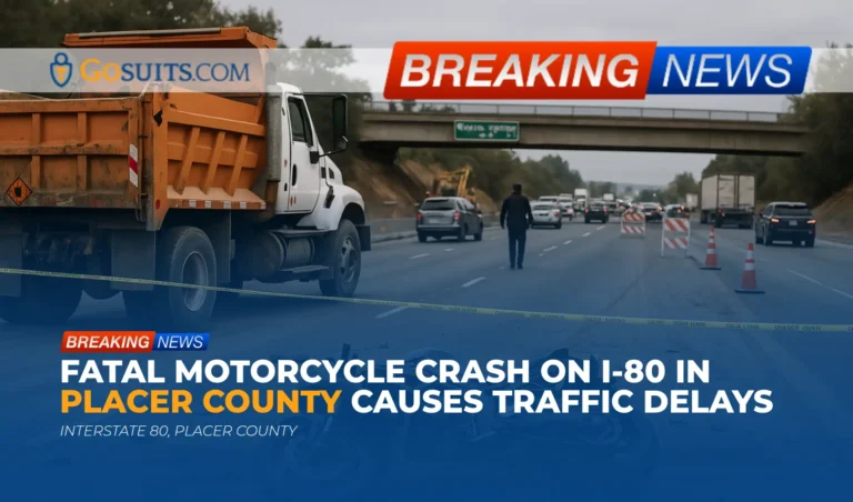 Fatal Motorcycle Crash on I-80 in Placer County Causes Traffic Delays