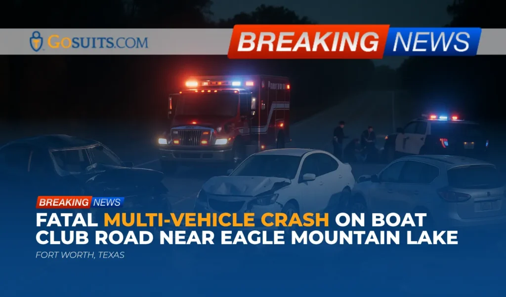 Fatal Multi-Vehicle Crash on Boat Club Road Near Eagle Mountain Lake