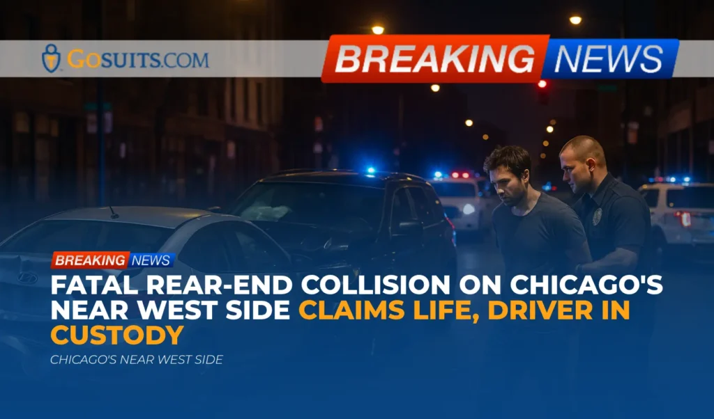 Fatal Rear-End Collision on Chicago's Near West Side Claims Life, Driver in Custody