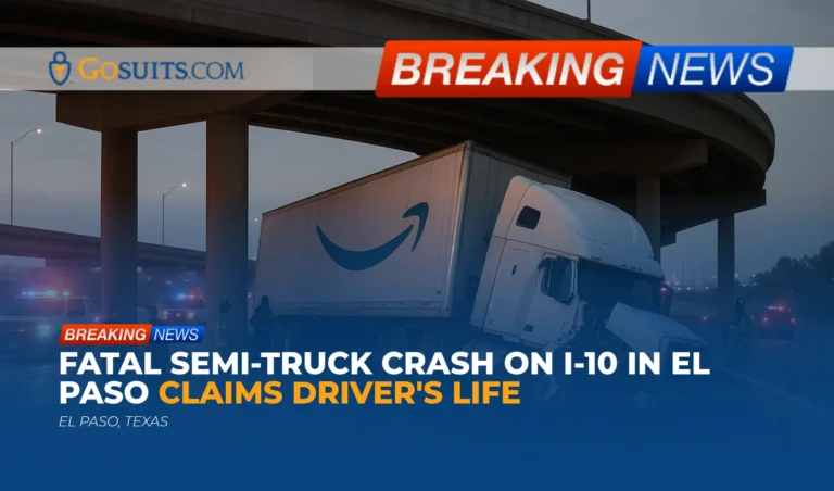 Fatal Semi-Truck Crash on I-10 in El Paso Claims Driver's Life