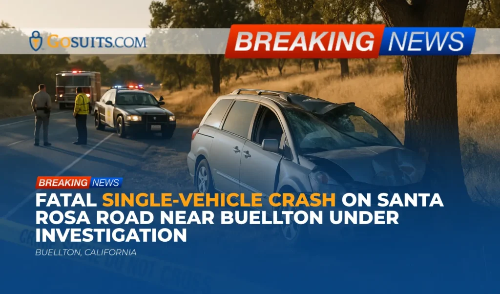 Fatal Single-Vehicle Crash on Santa Rosa Road Near Buellton Under Investigation