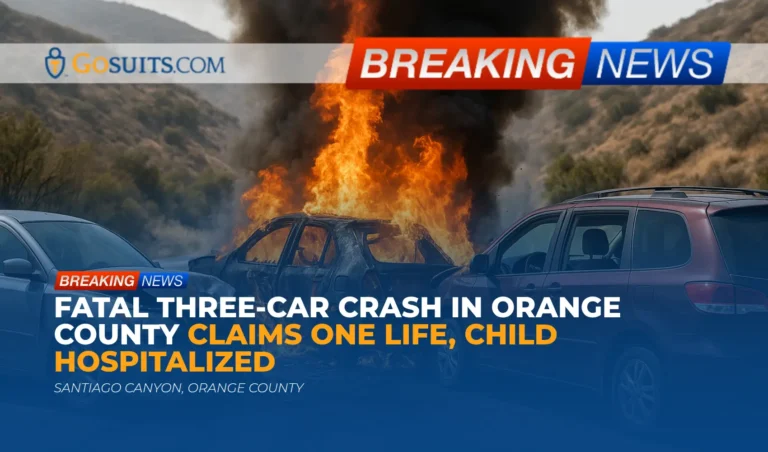 Fatal Three-Car Crash in Orange County Claims One Life, Child Hospitalized