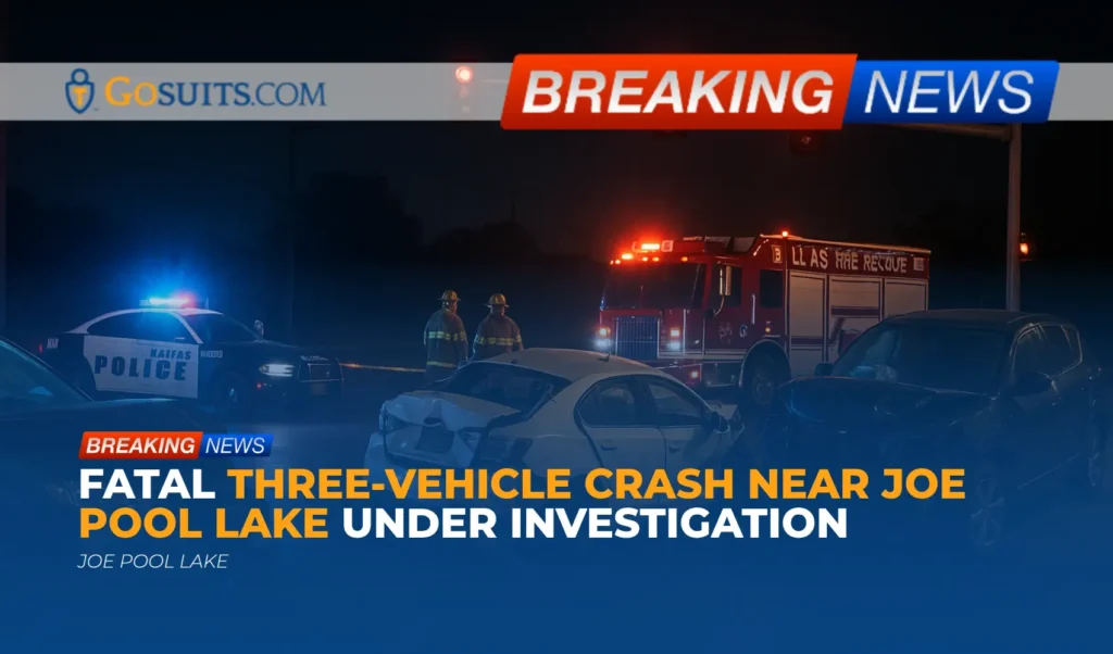 Fatal Three-Vehicle Crash Near Joe Pool Lake Under Investigation