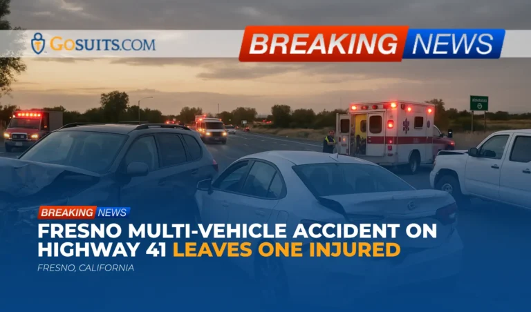 Fresno Multi-Vehicle Accident on Highway 41 Leaves One Injured