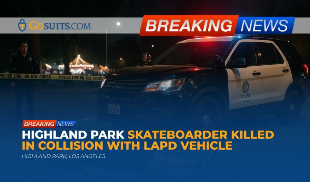 Highland Park Skateboarder Killed in Collision with LAPD Vehicle
