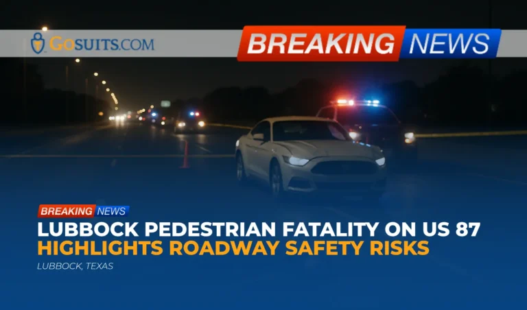 Lubbock Pedestrian Fatality on US 87 Highlights Roadway Safety Risks