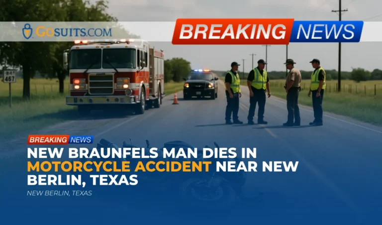 New Braunfels Man Dies in Motorcycle Accident Near New Berlin, Texas